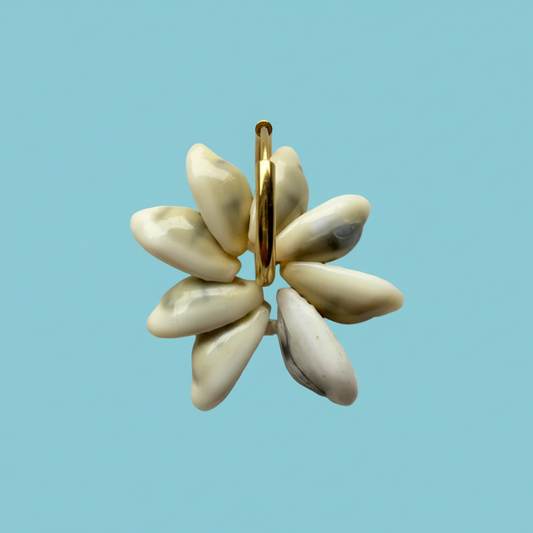 Cowrie Shell Belly Button Ring