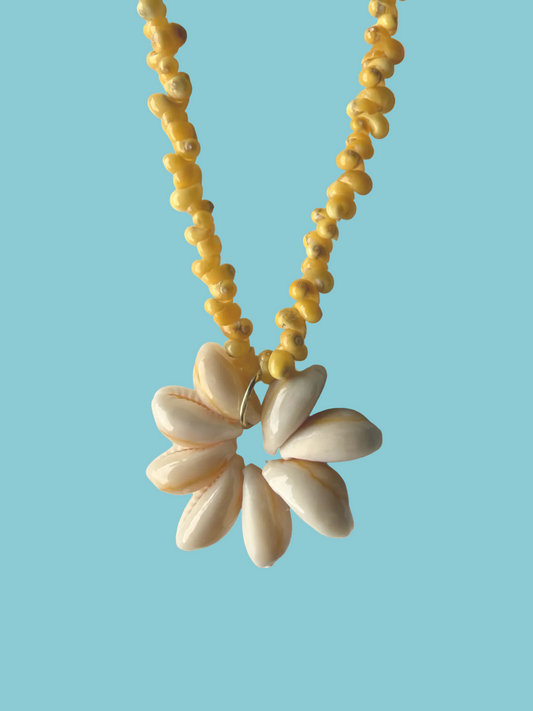 Cowrie Starfish Necklace